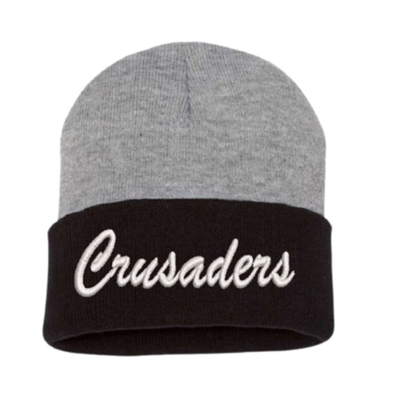 Two Tone Beanie Crusaders-*Pre-Sale* Holly Jolly