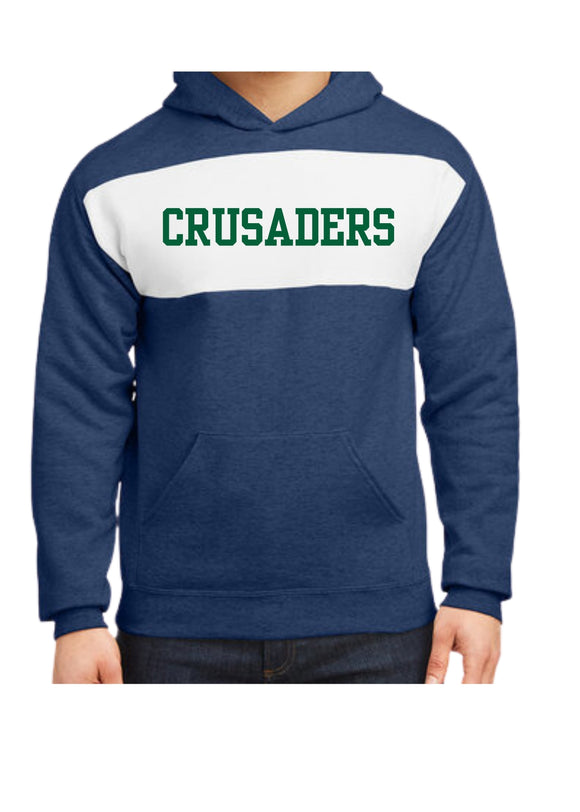 Colorblock Crusaders Hoodie-*Pre-Sale Item*-Holly Jolly