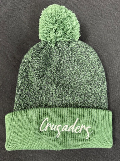 New! Green Beanie Crusaders