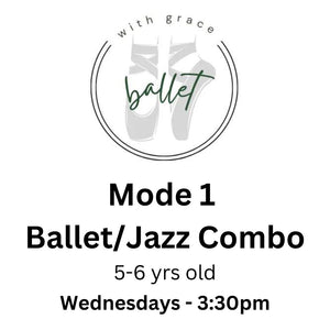 WGPA Mode 1 Ballet/Jazz Combo (Registration Only)