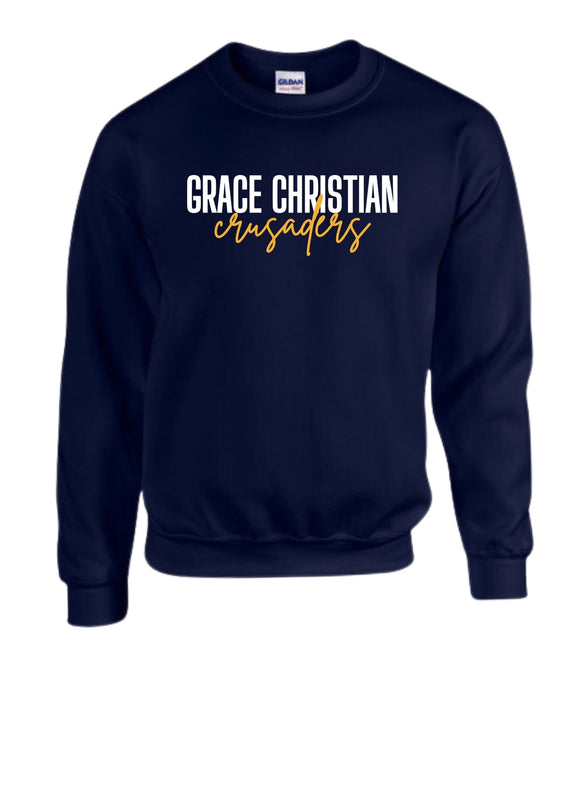 Script Crusaders Crewneck *Pre-Sale Item*-Holly Jolly