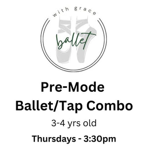 WGPA Pre-Mode Ballet/Tap Combo (Registration Only)