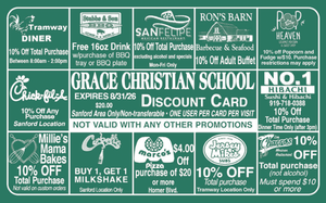 GCS Discount Card 25/26