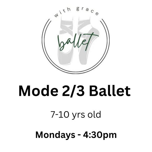 WGPA Mode 2 & 3 Ballet (Registration Only)