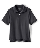 Girls SS fitted interlock polo